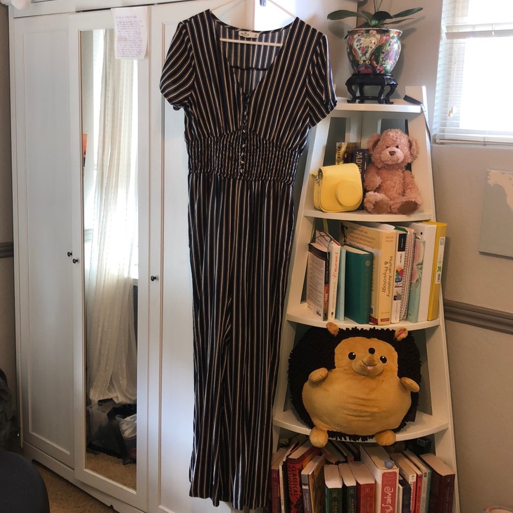 Stripped Jumpsuit